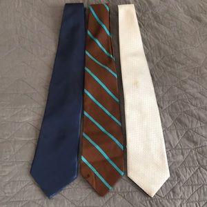 3 assortment of Ties